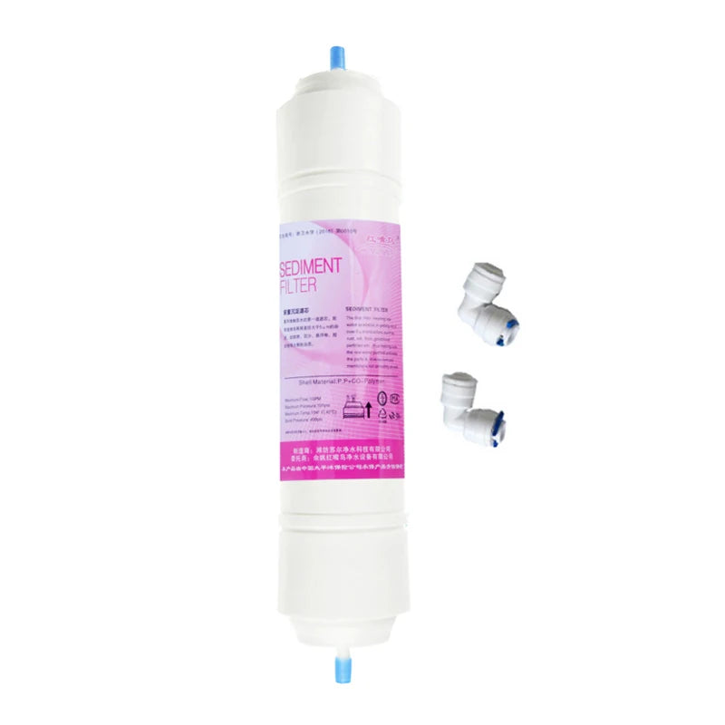 Yenvqee 11 Inch Kitchen Replacement Electric PP Activated Carbon Water Filter Cartridge for Reverse Osmosis Systems Household