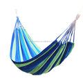 WOQI Factory Professional Cotton Canvas Hammock Portable Comfortable Swing Hammock for Outdoor Camping and Hiking