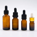 Cheap 5ml 10ml 15ml 20ml 30ml 50ml Serum Bottle Toner Dropper Green Amber Eye Glass Essential Oil Dropper Bottle with Gold Cap