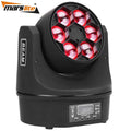6x10W RGBW 4in1 Led Mini Moving Head  Stage Bee Eye Light