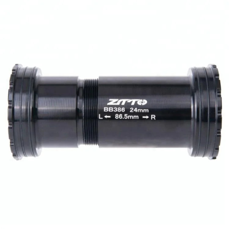 ZTTO BB386 EVO 24 Adapter Bicycle Parts 24mm Crankset Chainset Bottom Brackets Aluminum Alloy Press Fit Bottom Brackets for MTB