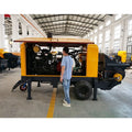 40m3 Per Hour Diesel Trailer Mounted Concrete Pump Pumps Machine Equipement for Sale
