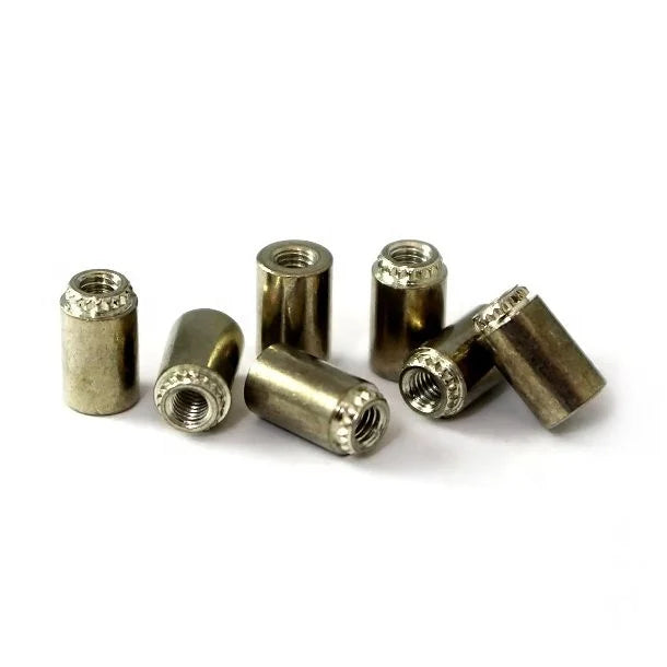 Brass Tin Plated Kfb3 M3 M4 Flare Self Clinching Post Mounted Standoffs Broaching Nut