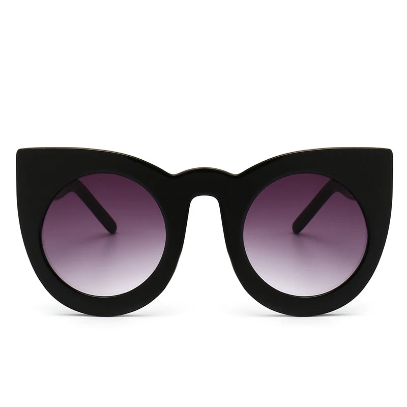 10245 Superhot Eyewear 2018 Round Cateye Sun Glasses Fashion Brand Designer Women Sunglasses