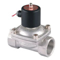 2'' Stainless Steel Solenoid Valve FKM Seal 2S500-50 DC12V Control OEM Customizable for Air Water Gas Diesel Applications