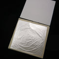 11 X 11 cm Genuine Silver Leaf Foil Sheets Content 100% Pure Silver Luxurious Crafts Decoration Gilding Silver Leaf