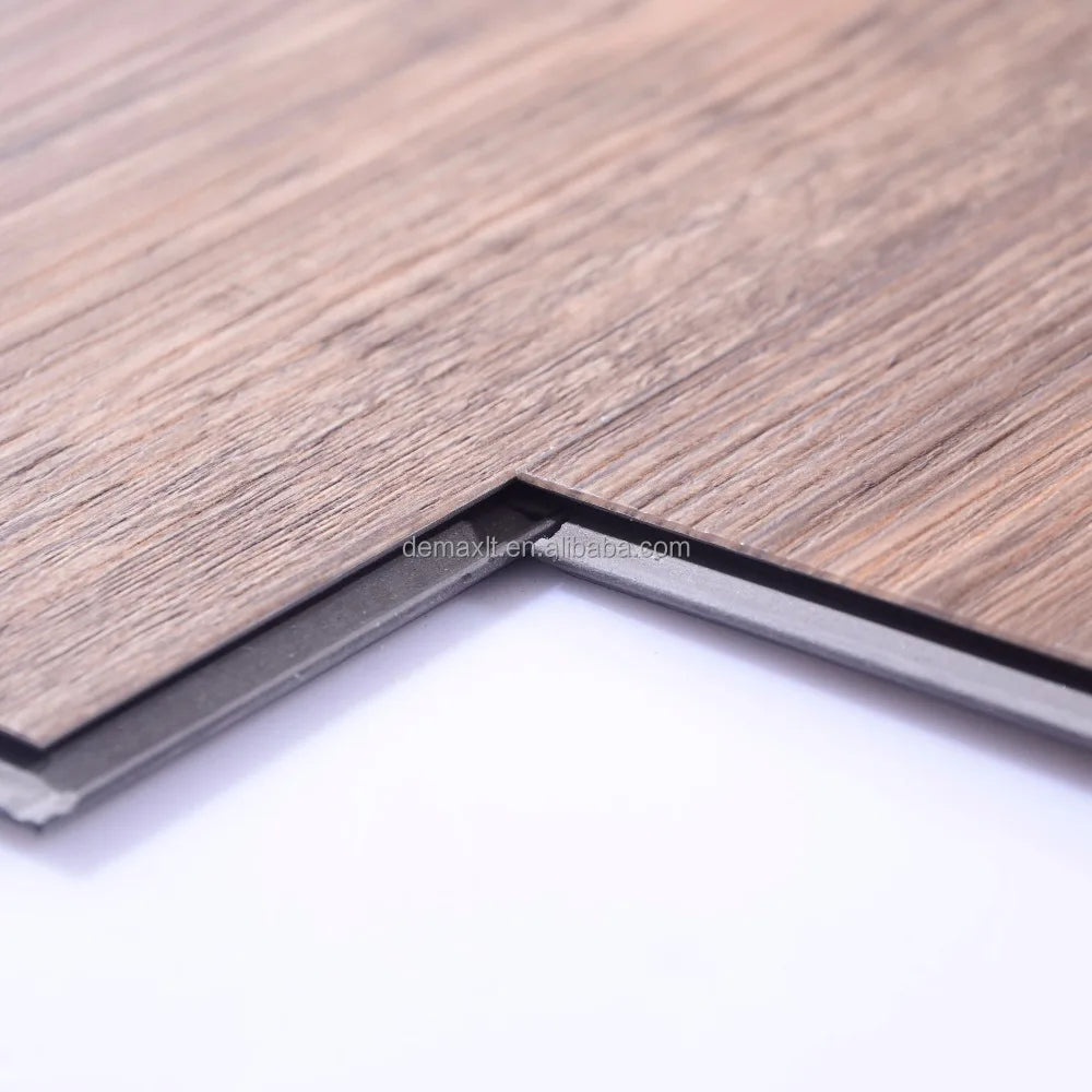 Commercial Use Textured Non-slip Click Lock PVC Vinyl Plank Flooring Thick for Indoor Application for Apartments