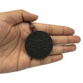 Chi Tourmaline Pendant with Black Lava Stone SE Quantum Energy Gift for Children Unisex E-Store