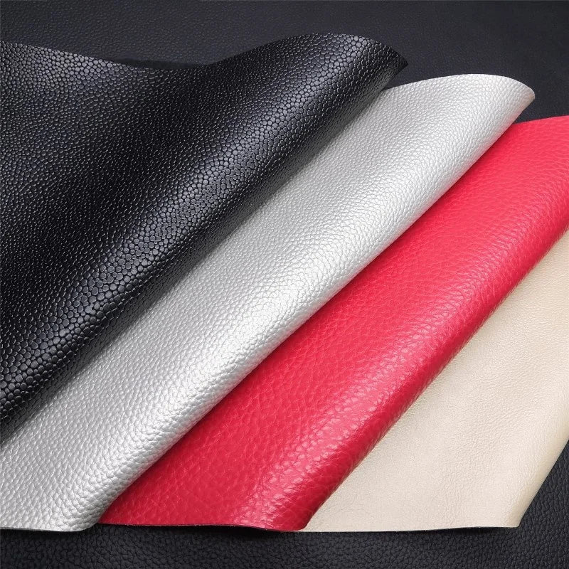 1.2mm Manufacture Fabric PU Synthetic Faux Leather for Car Seats Sofa & Furniture Upholstery Stretchable for Bags & Golf