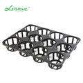 Durable Eco-friendly Modern Home & Garden Plastic Nursery Flower Pot with Tray for Orchid Planting