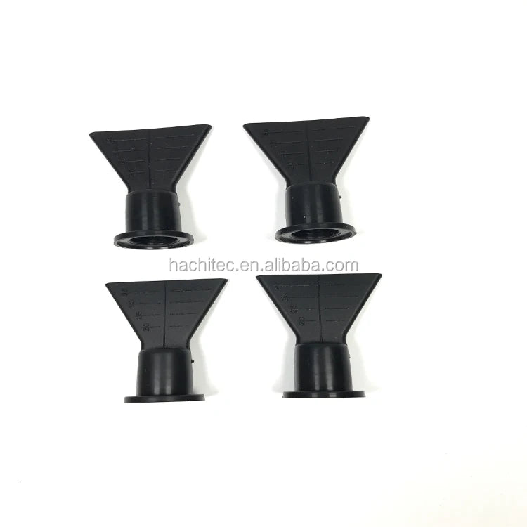 Black Flat Sealant Nozzle for Caulking