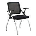 Modern Style Fabric & Mesh Commercial Foldable Conference Room Meeting Chair Price for Office & Visitor Hall