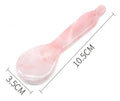 2025 Natural New Pat Guasha Spoon Pink Facial Gua Sha Box Rose Quartz Gua Sha Pouch Guasha Spoon