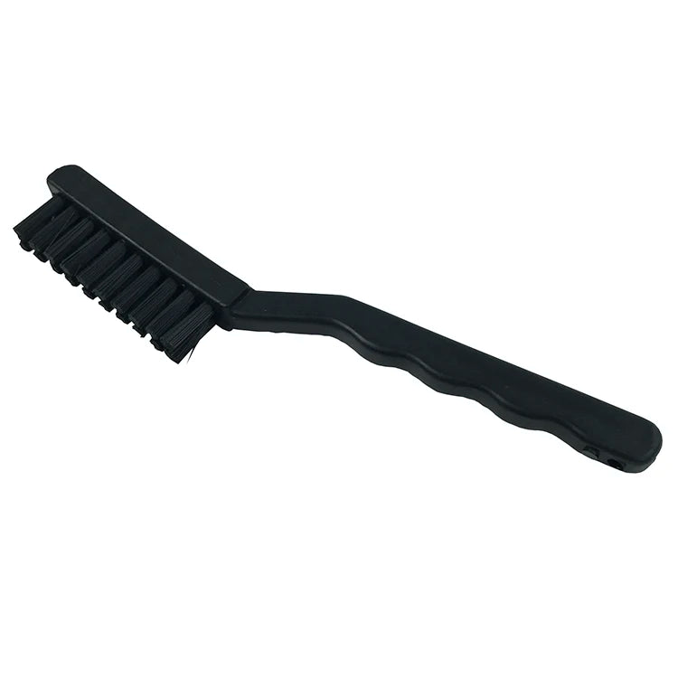 Black Plastic Nylon Bristle Anti-static Safe ESD Cleaning Brush Tooth Brush Type for PCB