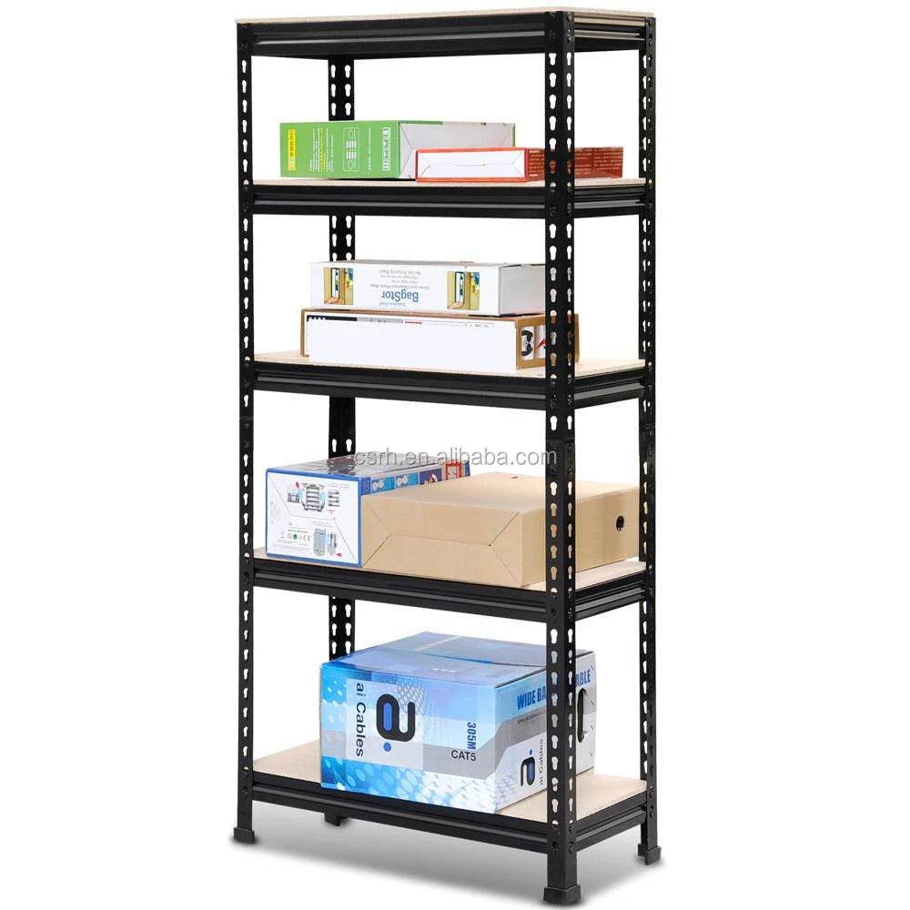 Size and Layers Can Be Customized Boltless Light Duty Metal Angle Rack