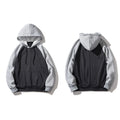 Wholesale Streetwear Couple US Euro Size Pullover Cotton Polyester Plain Multi Color Hoodie