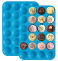 Standard 24 Hole Shape Handmade Silicone Cake Mould
