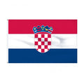 Wholesale 100% Polyester Soft Digital Printing Hot Selling Stock Croatian Flag of Croatia