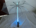 clear Led Umbrella Transparent Custom Umbrella LED Umbrella