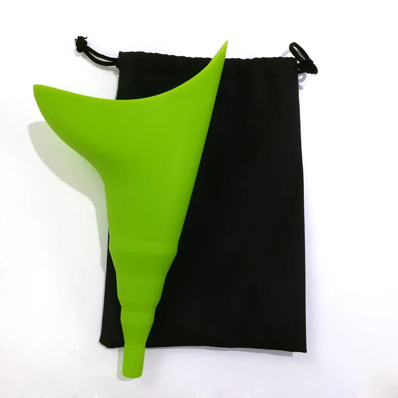 Wholesale Hot Reusable Women Urination Device Silicone Urinal Funnel for Travel Outdoor Activities Camping Hiking