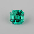 Starsgem Hydro-emerald Rough 6*6 Asscher Cut Colombia Green  Lab Grown Emerald Gemstone