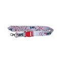 Customizable Polyester Glitter Lanyards with Hook Offset & Silk Screen Printing for Advertising