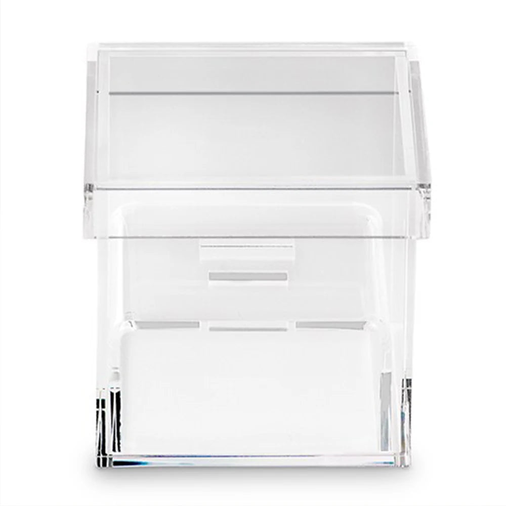 Custom Clear Acrylic Display Box Gift Box  Ring Holder