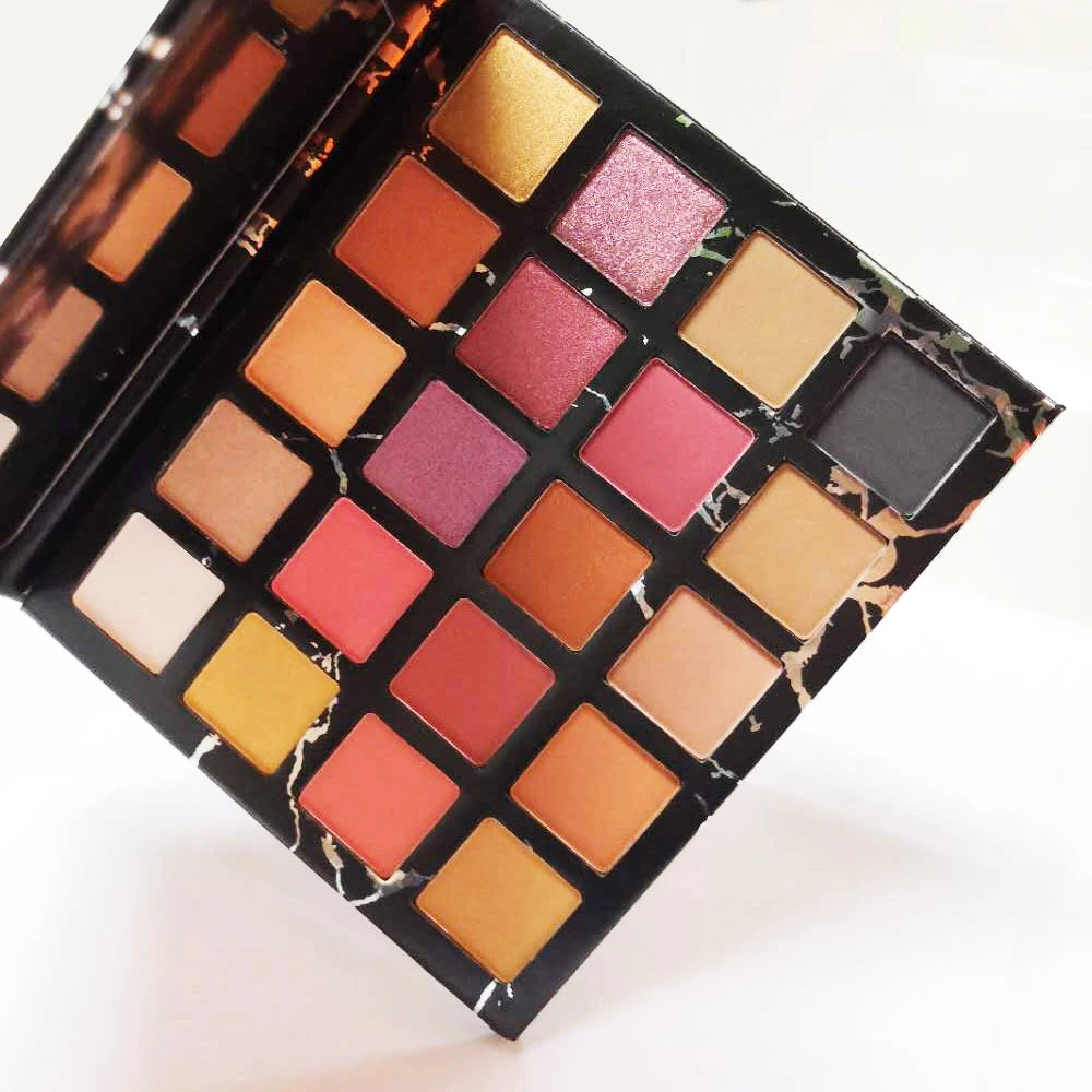 Custom Shimmer Eye Shadow Fully Vegan High Pigment Colorful Makeup Eyeshadow for Cosmetic High Quality