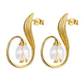 LotusFun Wholesale Hot Sale 925 Silver Jewelry Natural Crystal Lily of the Valley Flower New Year Party Fine Jewelry for Women