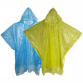 Promotional Emergency Disposable PE Rain Poncho Unisex for Outdoor Tour Activities 200pcs Each Carton