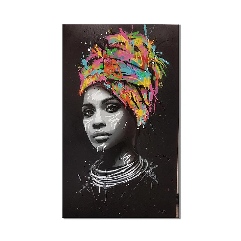 Canvas Painting Figure Picture Wall Art Picture Portrait Home Decor Painting Abstract Women Picture Art Poster Giclee Prints