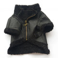 Wholesale Cute Leather Pet Dog Clothesleather Jacket Style Dog Clothespet Puppy Dog Clothes Cartoon Animal Sustainable 25-35cm