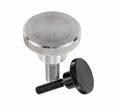 M3 M4 M5 M6 Oval Head Nylon Screw Stainless Steel/ Aluminum Big Knurling with Hand Tighten Twist Metric Measurement System