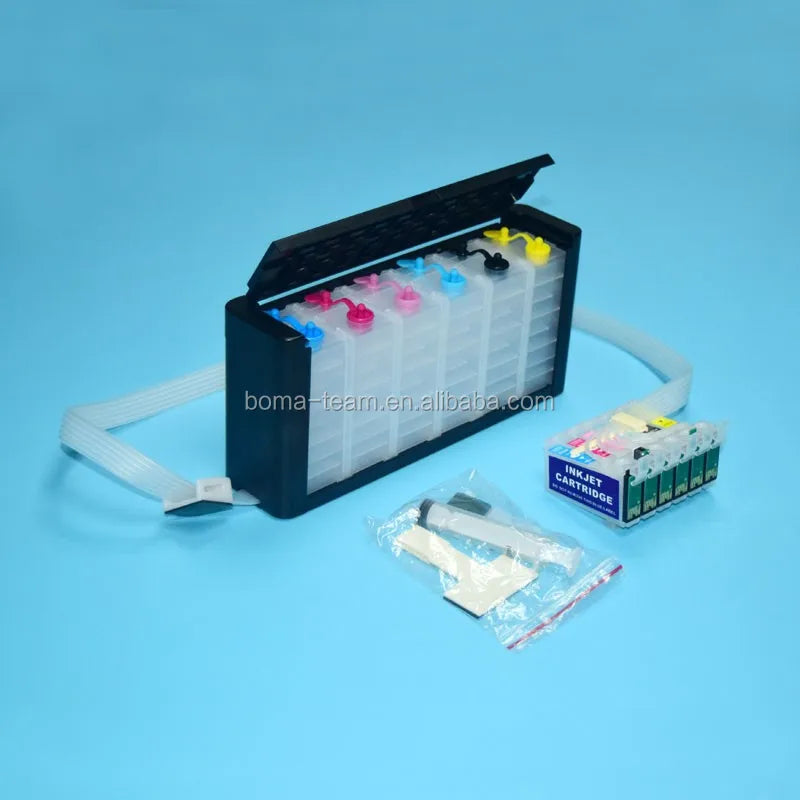 81N 82N T0811 T0821 Ciss System for Epson T50 R290 R295 R390 RX590 RX610 RX615 RX690 1410 TX650 TX659 700 710W 800FW 810 Printer