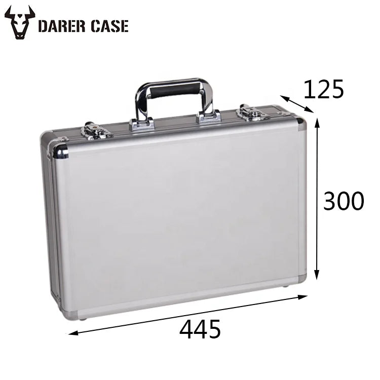 DPE006 445*300*125mm Aluminum Hard Tool case with Foam