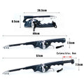 Guangwei Collapsible  Telescopic Fishing Rod Spinning Fiberglass Folding  Fishing Rod With Reel Combo Set