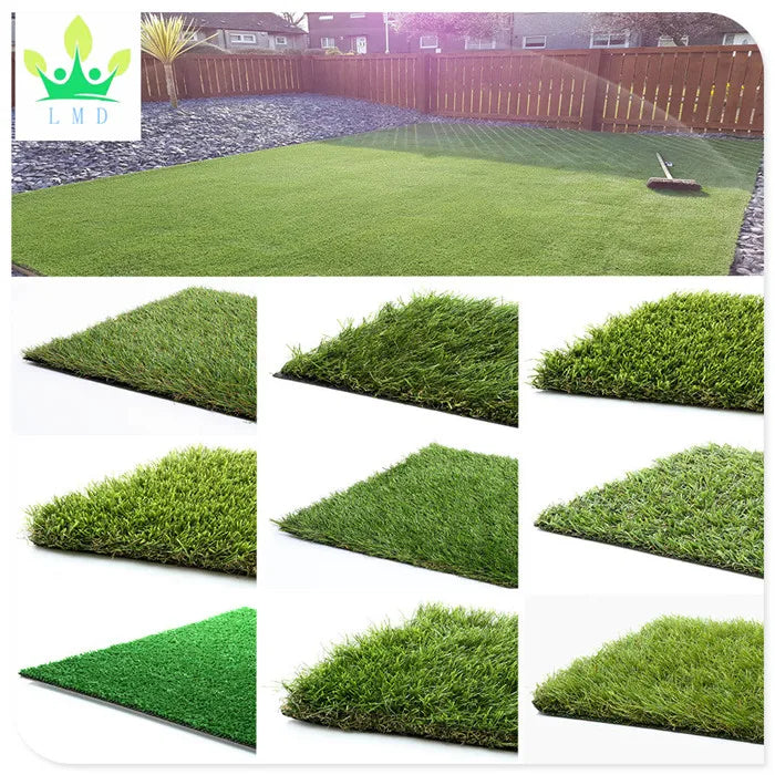 Artificial Grass 30mm Soccer Astro Garden Realistic Natural Turf Fake Lawn