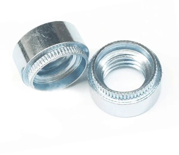Stainless Steel Fasteners with Nickel & Polished Finish Broaching Clinch Captive Nut for Panels Zinc Plated Fastening