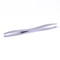 Professional Factory Wholesale Stainless Steel Beauty Tool Double-End Precision Slant Tip Tweezers for Eyelashes Eyebrow Safety