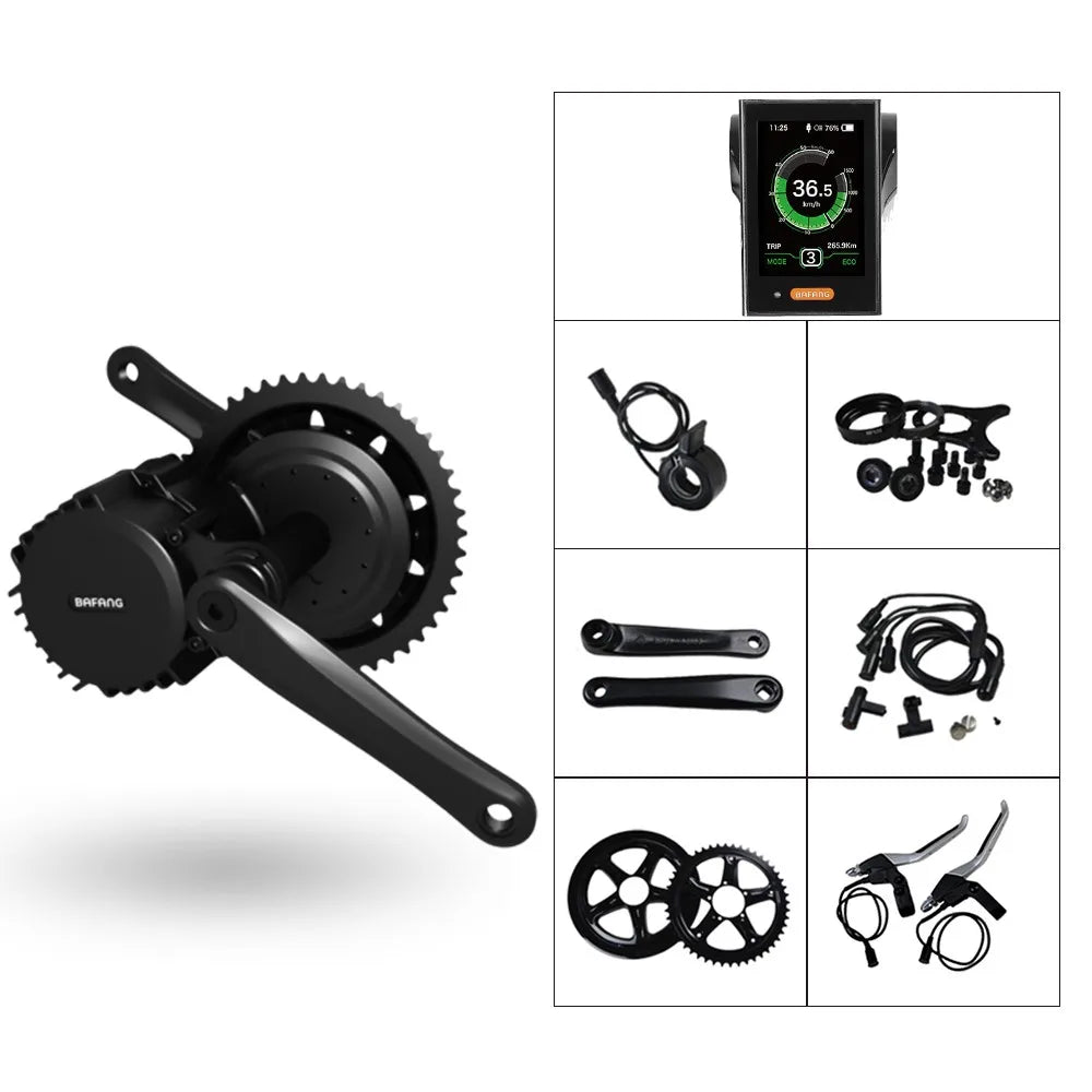 Bafang G31 Mid Crank Motor Conversion Kit Bbs01 Bbs02 48v 750 Watt Electric Bike Kits Other Electric Bicycle Parts