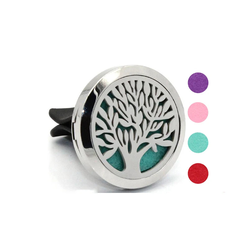Stainless Steel Essential Oil Diffuser Car Locket