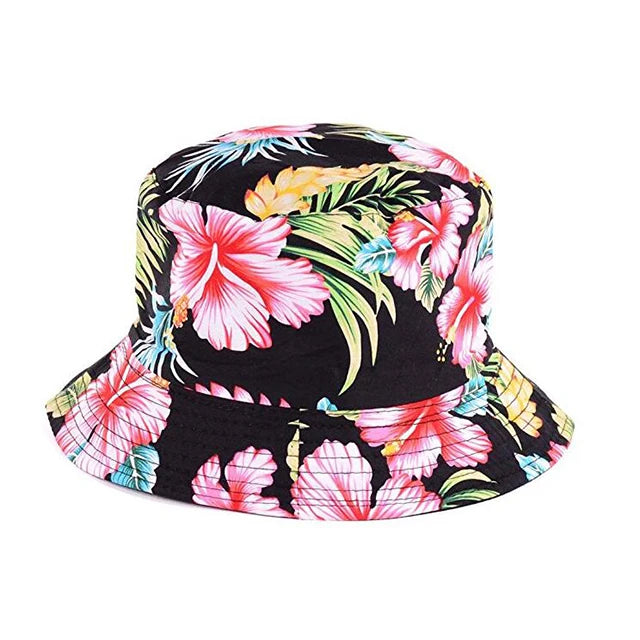 Manufacture Floral Hat Bucket Hats Digital Print Pattern Flower Bucket Hat