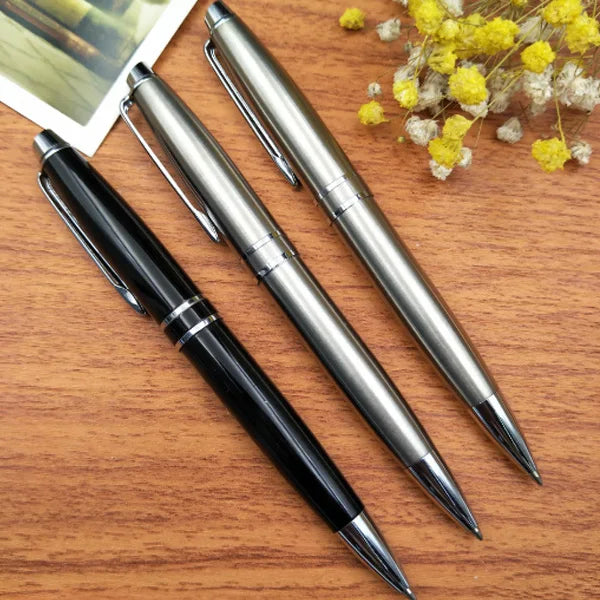 2024 Alibaba China Office Stationery Inclined Oblique Top Advertising logo Pencooperate Pen