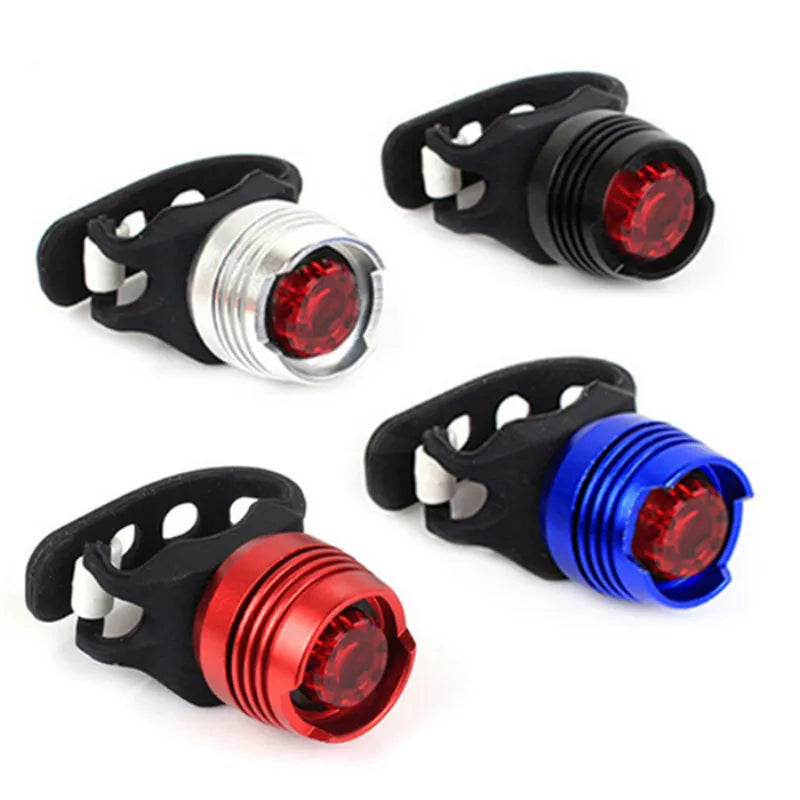 Cycling Safety LED Bicycle Rear Light MTB Taillights with Battery Power Supply Bike Tail Light Cycling Accessories