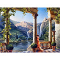 CHENISTORY DZ1187 Paint by Numbers Modern Oil Painting Goddess No Frame for Kits Bedroom Wall Decor