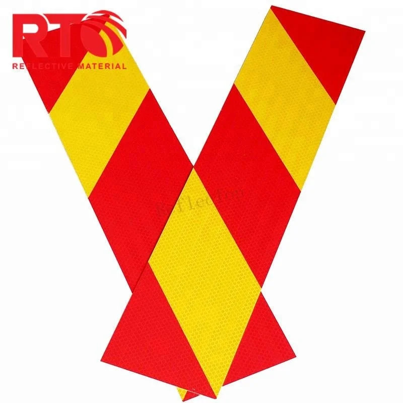 Heavy Vehicle Rear Marking Reflective Sticker Plate Reflectors Marker Board for Safety