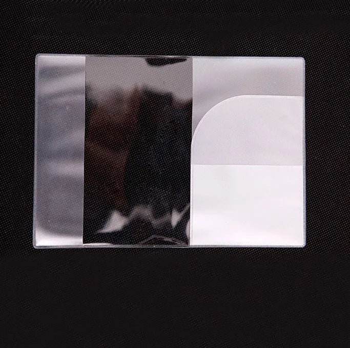 Promotion Transparent clear Pvc Book Passport Cover