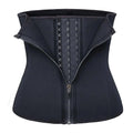 NANBIN Double Layer Design Waist Trainer With Hooks and Zipper Closure Hour Glass Corset SHAPERS Neoprene Support Plus Size