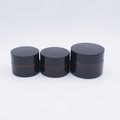Wholesale 15g 30g Glass Amber Jar Cosmetic 50ml Container with Cap