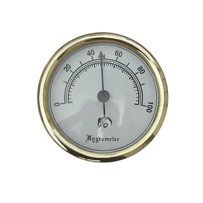 Analog Hygrometer Dry Wet Cigar Hygrometer